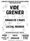 Vide grenier 