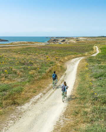 Côte sauvage Voie verte Quiberon