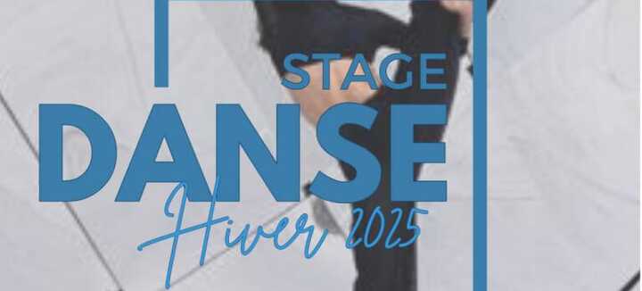 Stage de danse - Hiver 2025