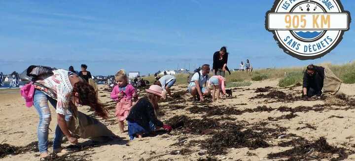 Nettoyage de plage