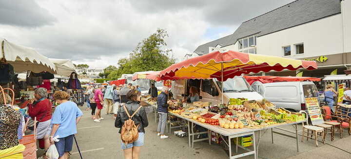 Marché hebdomadaire à La Trinité-sur-Mer